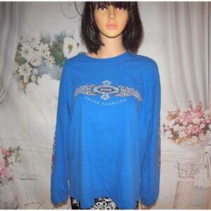 Myrtle Beach 2005 Motorcycle Rally Long Sleeved lots of detail L Unisex Vintage